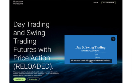 Humberto Malaspina – Day Trading and Swing Trading Futures with Price Action Giga Courses 1