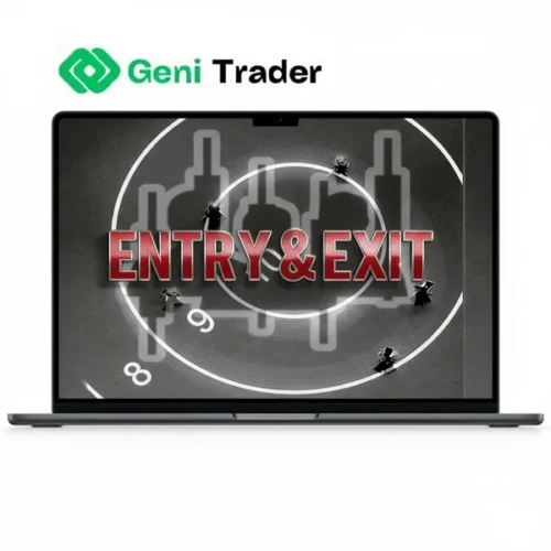 Screenshot of ETM Trading Entry Mastery course dashboard on computer