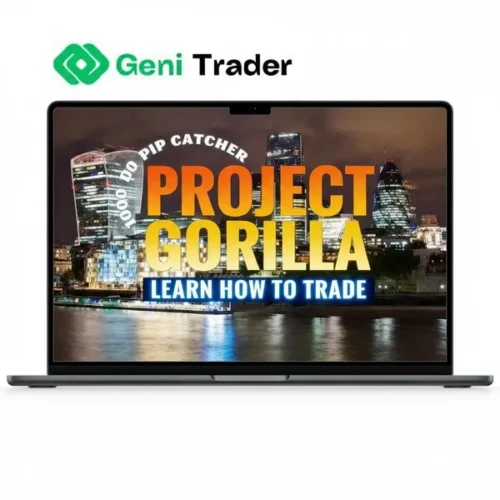 Project Gorilla trading course banner with lifetime updates and learn-to-trade benefits
