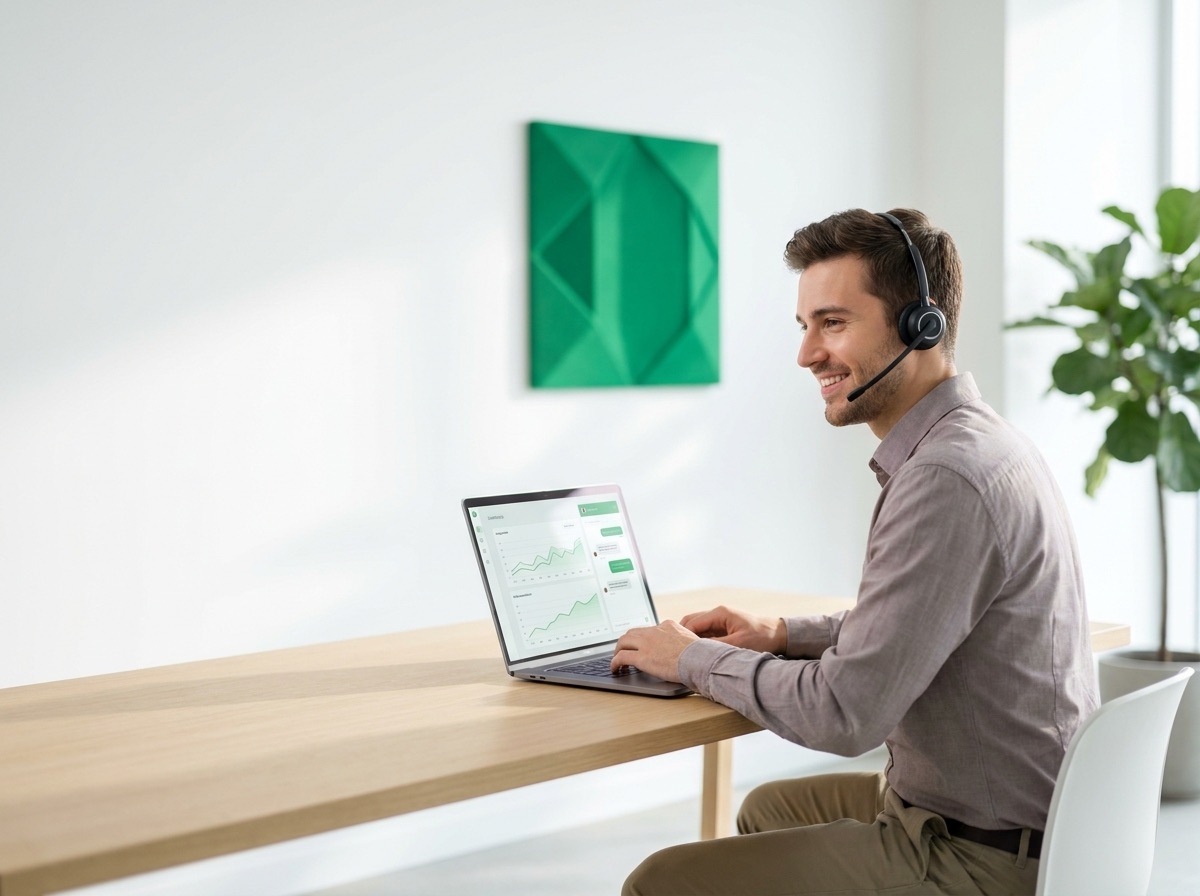GeniTrader support specialist ready to help