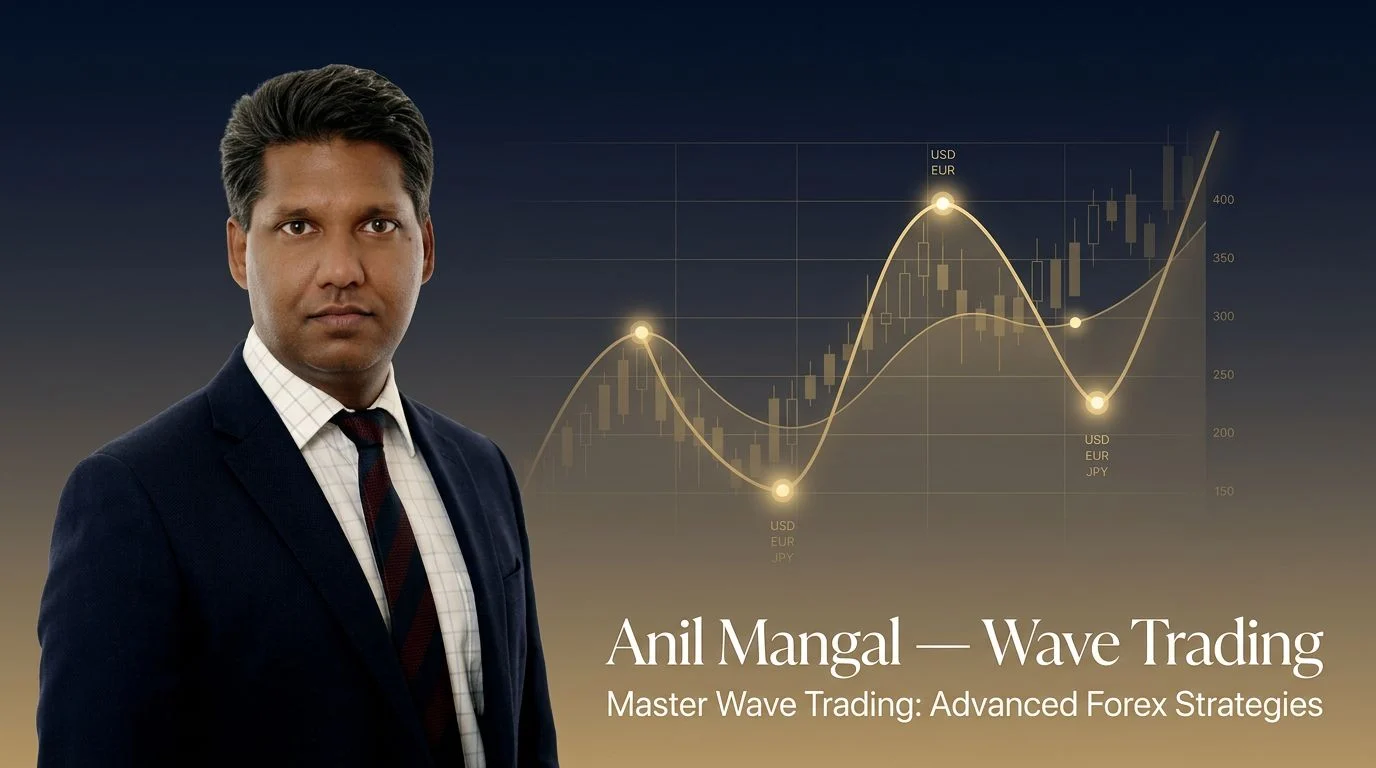 Anil Mangal Wave Trading Course showing advanced forex strategies and wave analysis