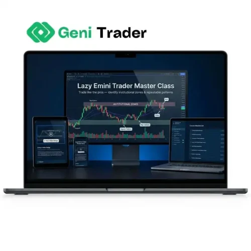 Image of Lazy Emini Trader Master Class covering trading strategies.