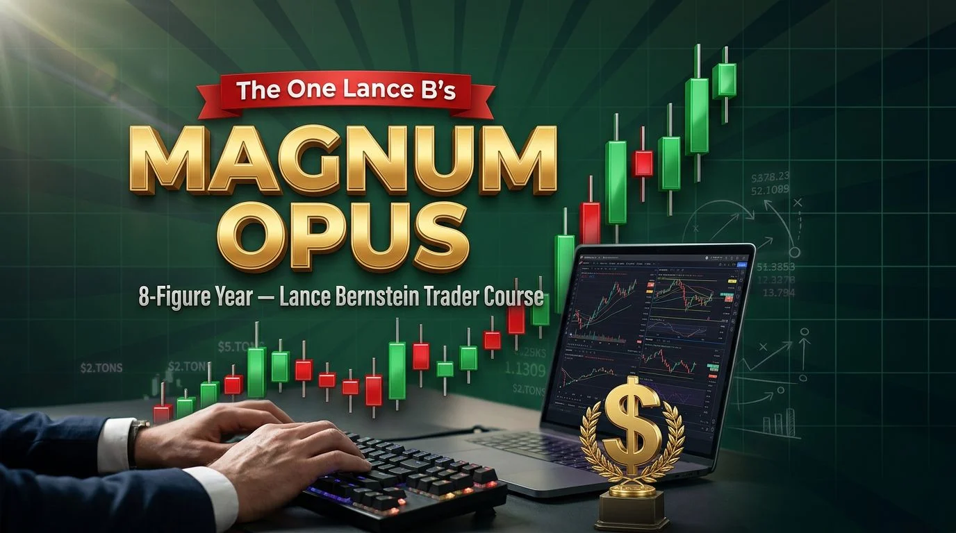 Lance Bernstein Magnum Opus 8-Figure Trading Course materials for traders